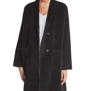 ISO Eileen Fisher Suri Alpaca Blend Kimono Coat XS